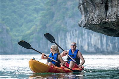 Explore the beauty of Lan Ha Bay with A PRIVATE BOAT from Cat Ba/ Hanoi